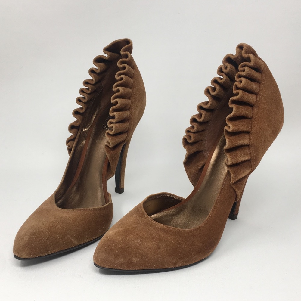 Carlos By Carlos Santana Venetian Suede Heels